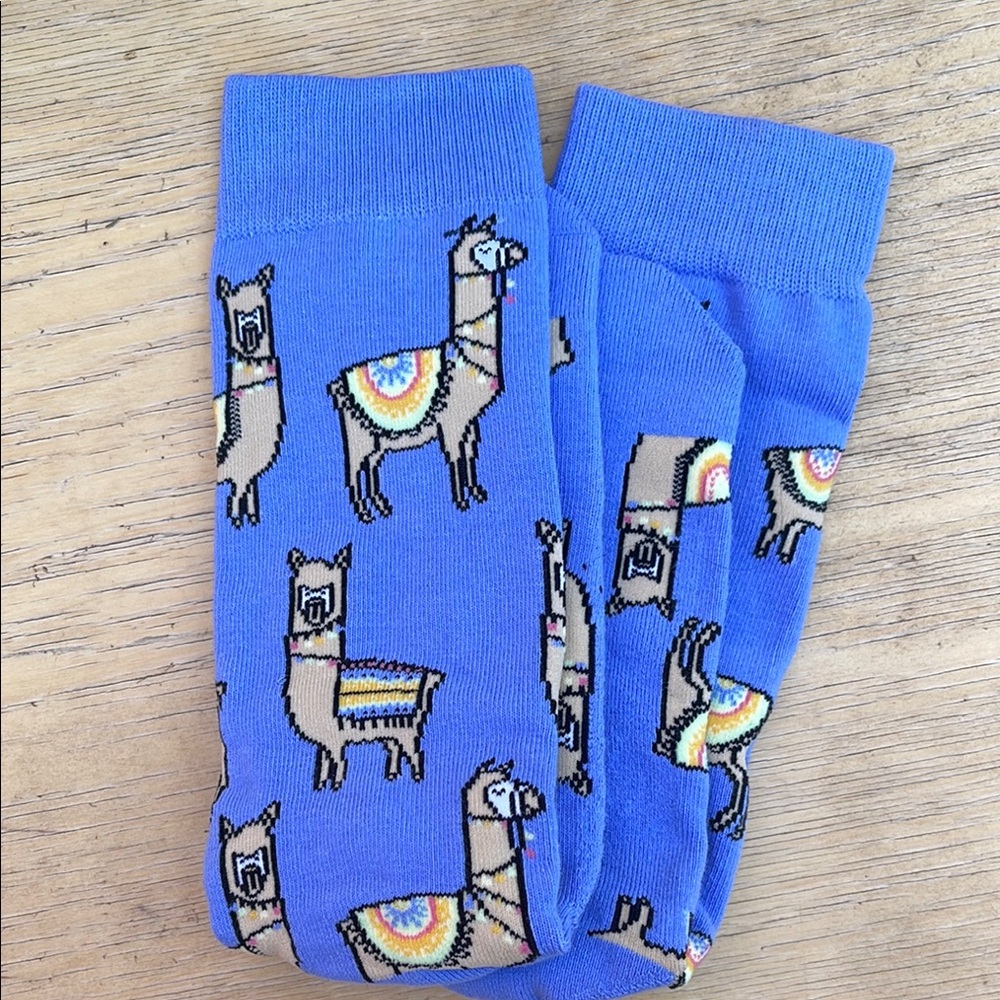 Me Undies Llama Socks